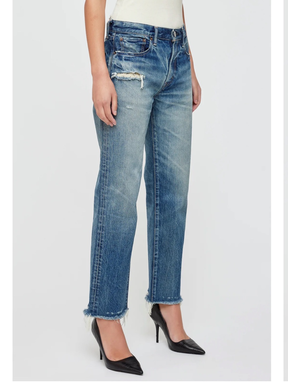 Moussy Vintage Sayville Boys Pants in Light Blue sz 28 New with Tags
